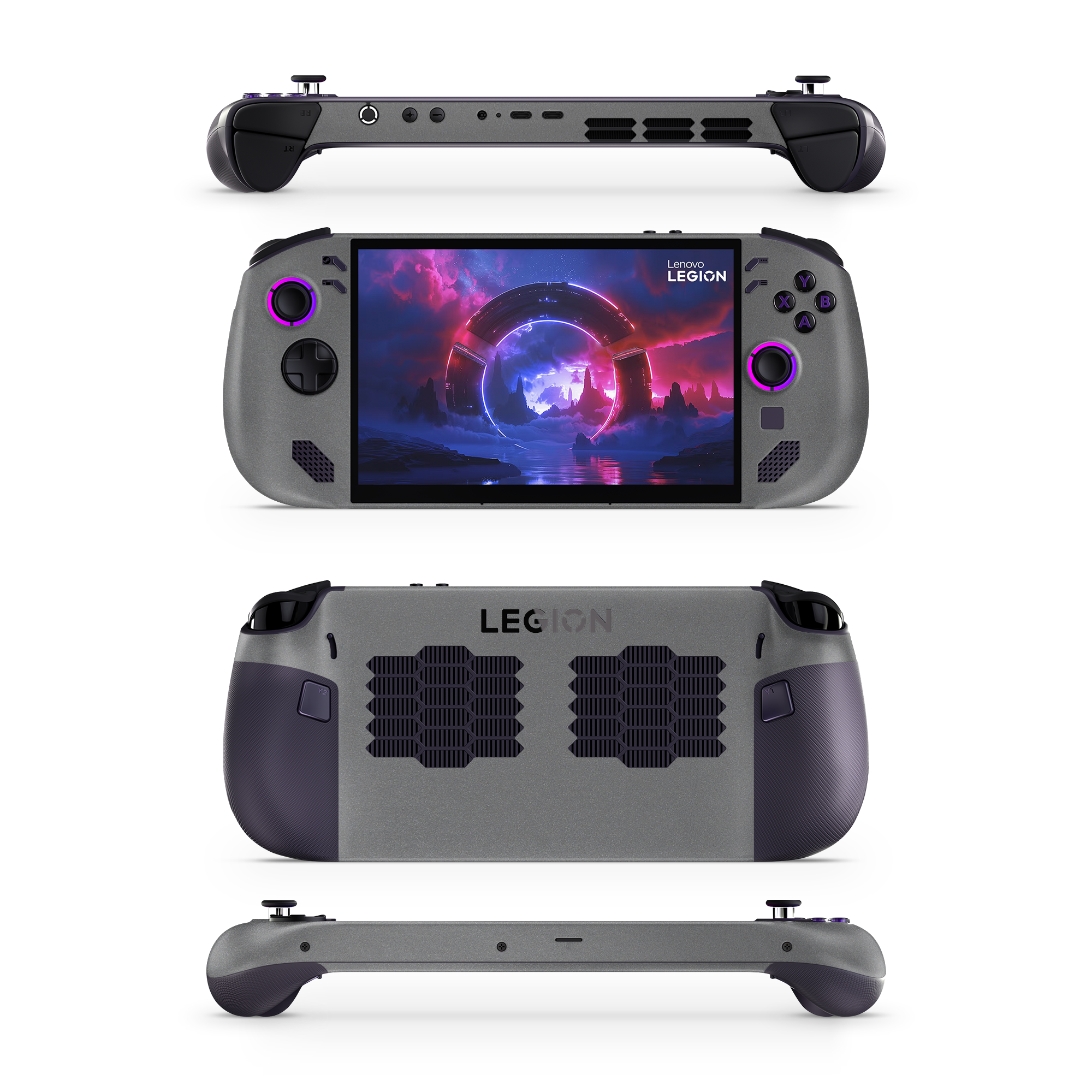 Lenovo Legion Go S Essentials Charcoal Grey Skin Wrap Cover