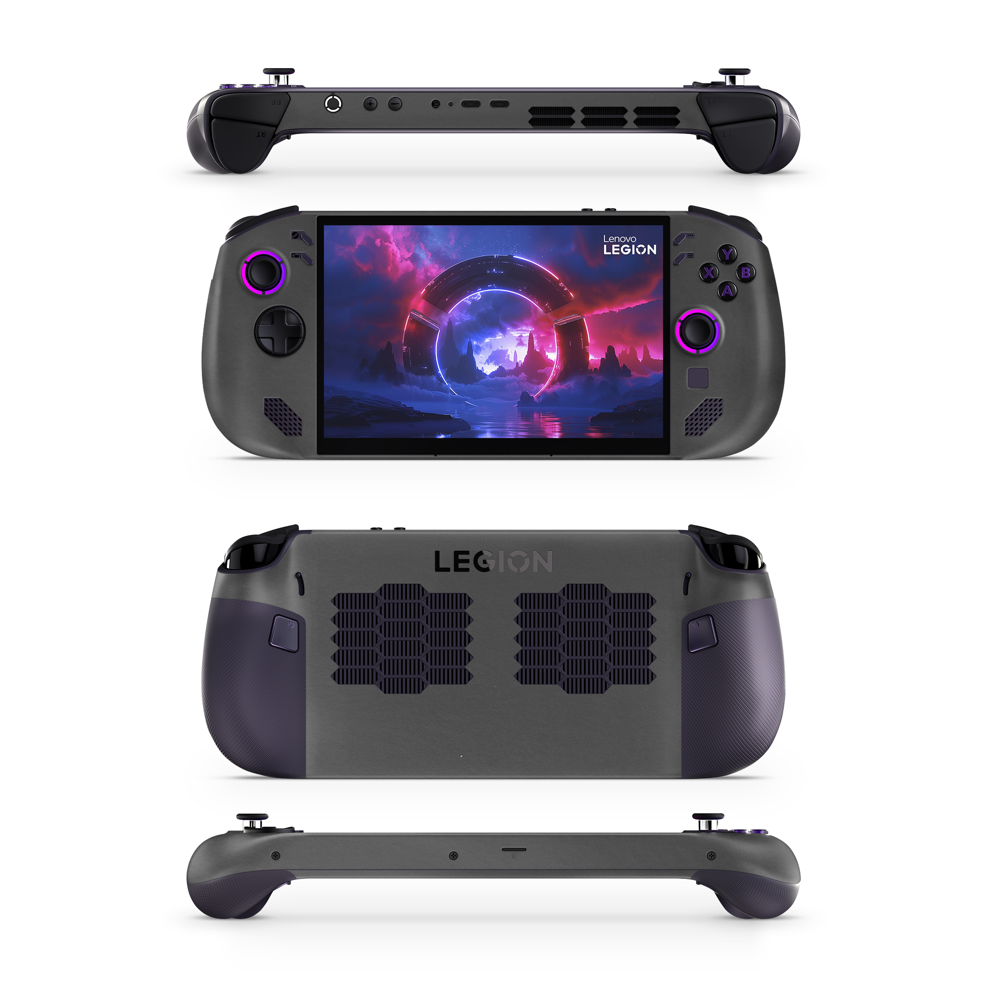 Lenovo Legion Go S Essentials Matte Black Skin Wrap Cover