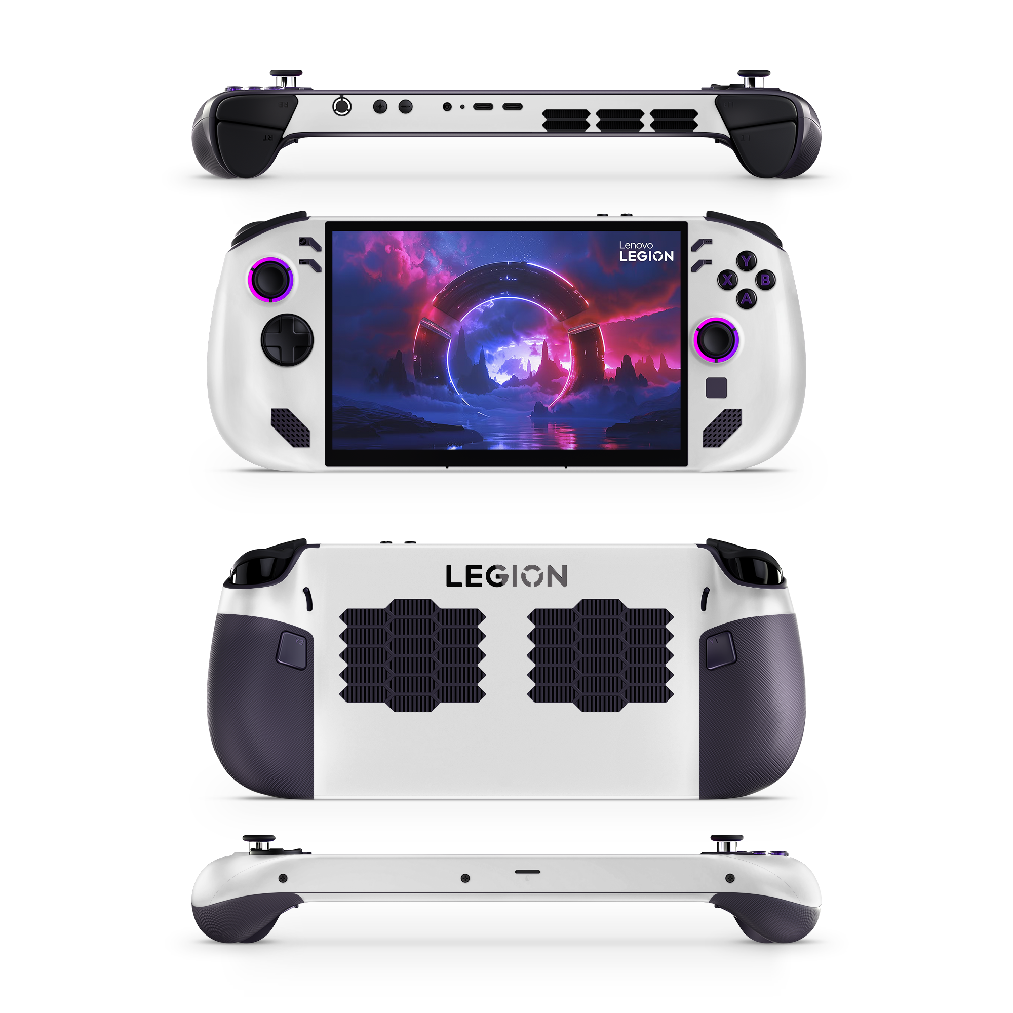 Lenovo Legion Go S Essentials Satin White Skin Wrap Cover