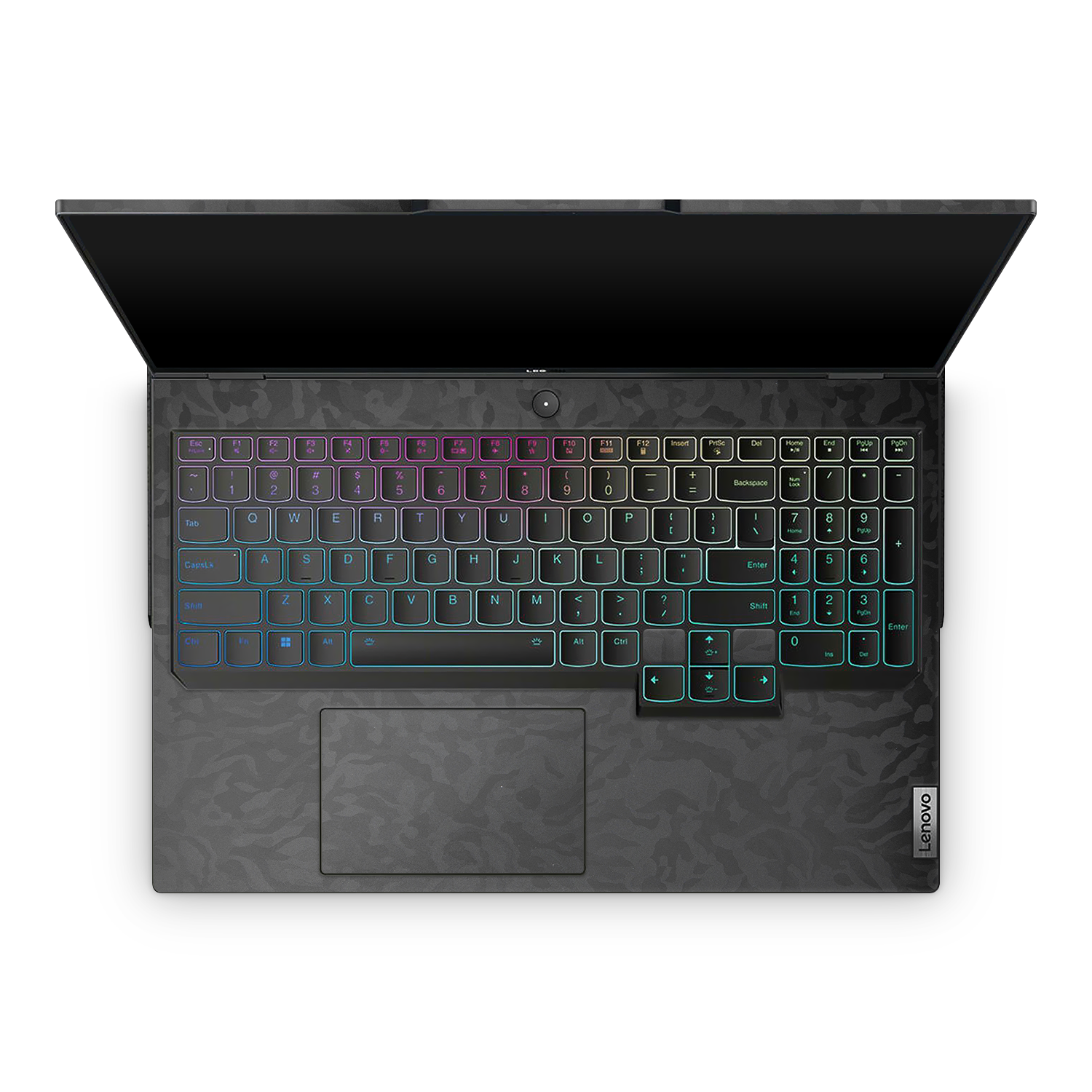 Lenovo Legion Professional 5 Gen 8 2023 Professional Interior Black Camo Skin Wrap Cover