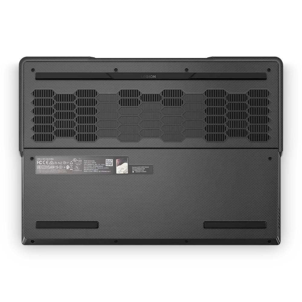 Lenovo Legion Professional 5 Gen 9 2024 Professional Bottom Black Matrix Skin Wrap Cover