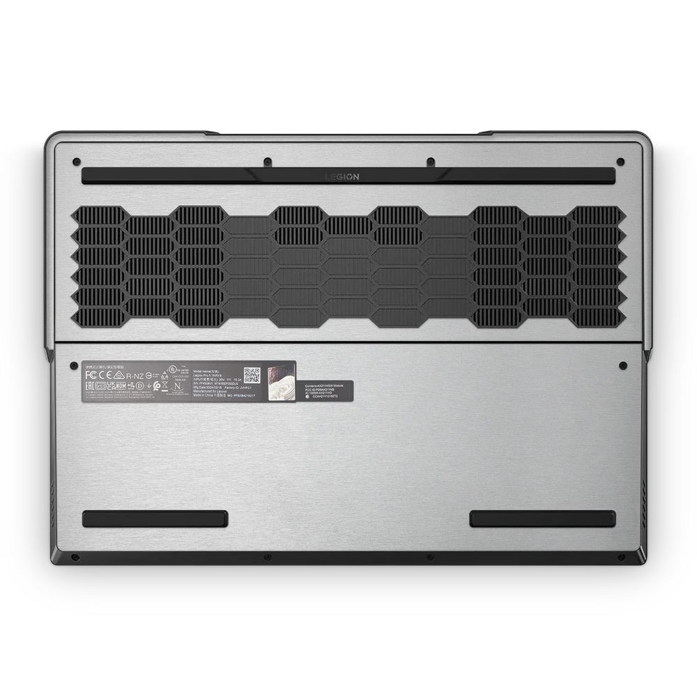 Lenovo Legion Professional 5 Gen 9 2024 Professional Bottom Brushed Aluminum Skin Wrap Cover