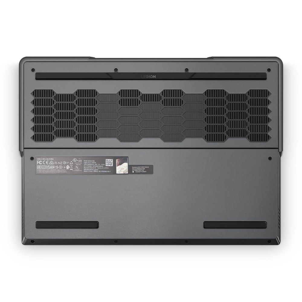Lenovo Legion Professional 5 Gen 9 2024 Professional Bottom Charcoal Grey Skin Wrap Cover