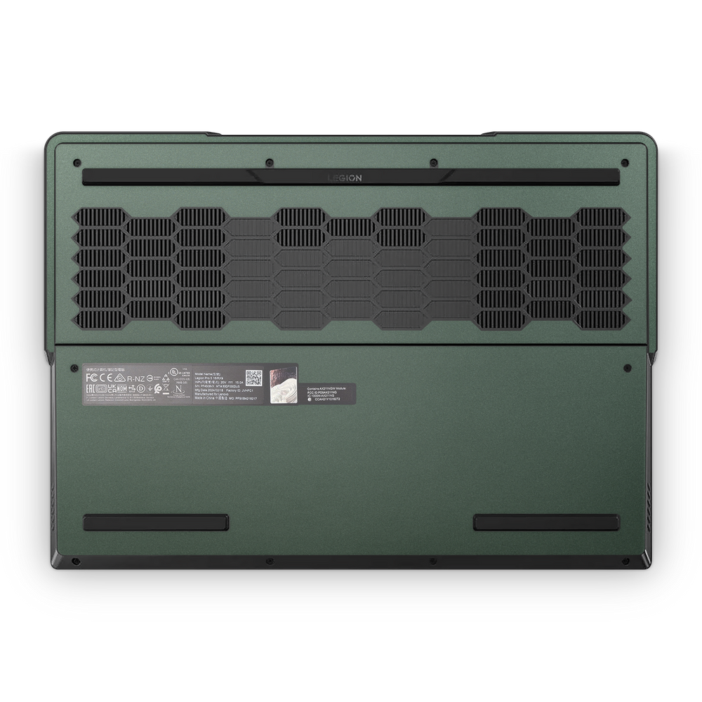 Lenovo Legion Pro 5/5i Gen 9 2024 Professional Bottom Matte Green Metallic Skin Wrap Cover