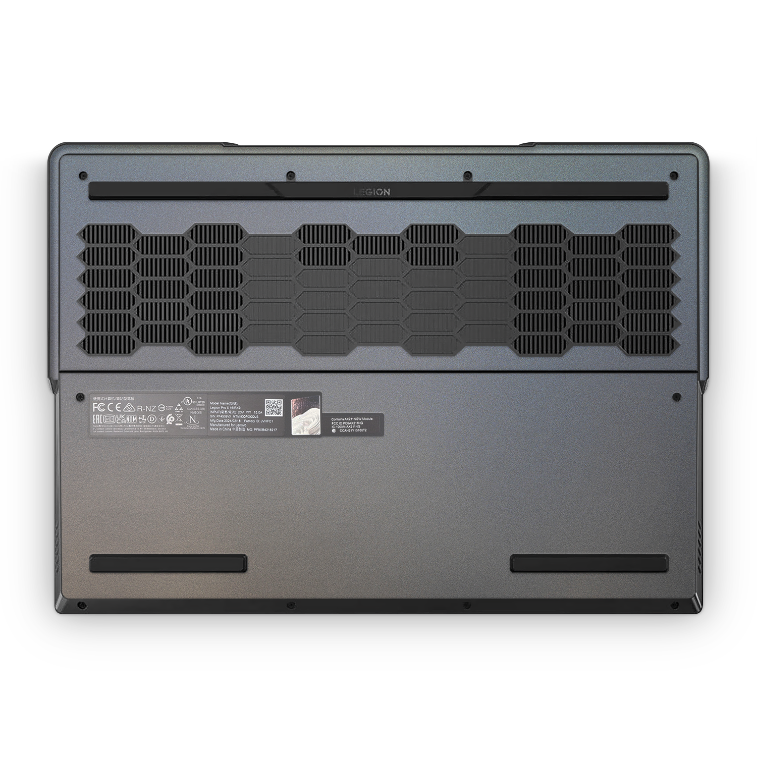 Lenovo Legion Professional 5 Gen 9 2024 Professional Bottom Prism Skin Wrap Cover