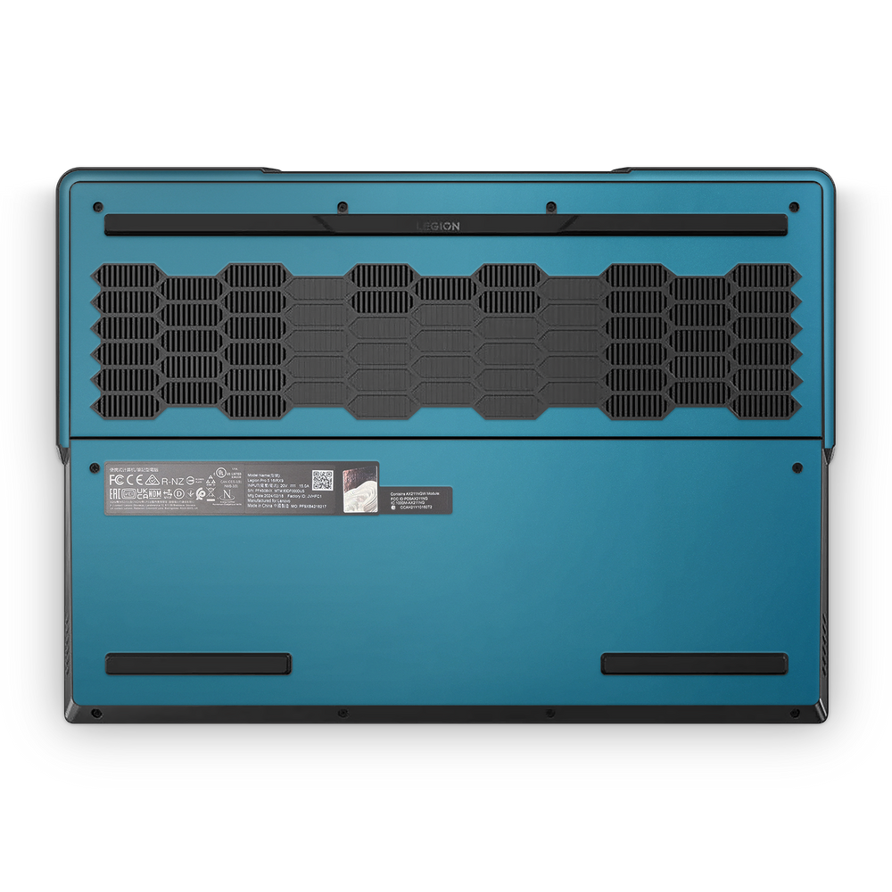 Lenovo Legion Professional 5 Gen 9 2024 Professional Bottom Satin Ocean Shimmer Skin Wrap Cover