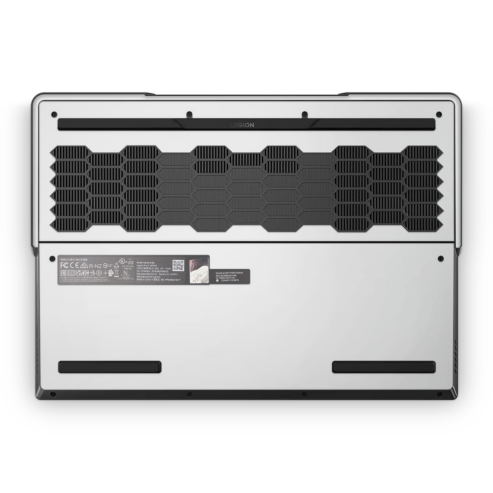 Lenovo Legion Professional 5 Gen 9 2024 Professional Bottom Satin White Skin Wrap Cover