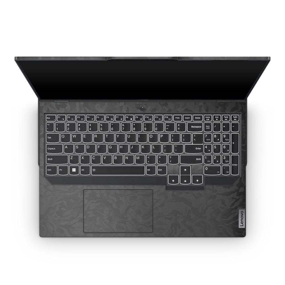 Lenovo Legion Professional 5 Gen 9 2024 Professional Interior Black Camo Skin Wrap Cover