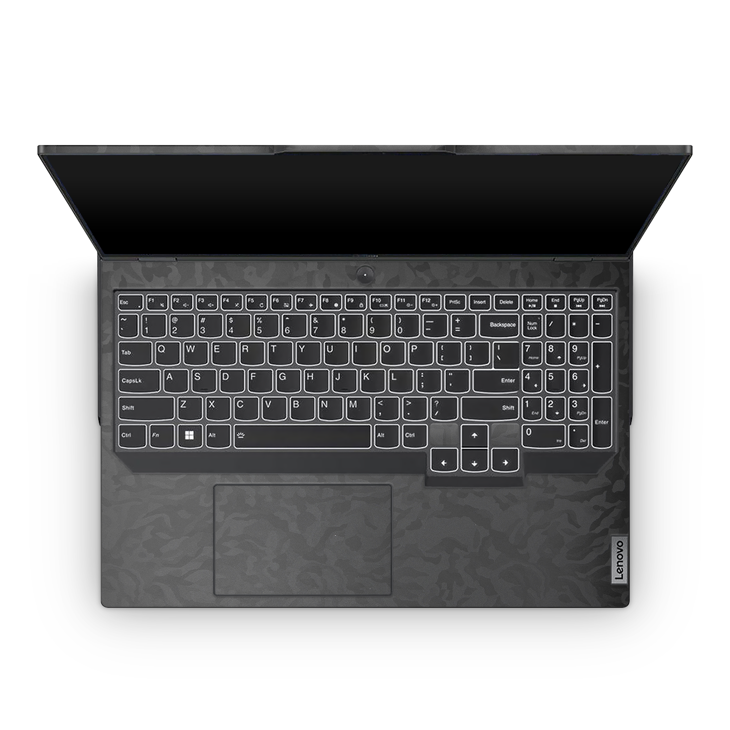 Lenovo Legion Professional 5 Gen 9 2024 Professional Interior Black Camo Skin Wrap Cover