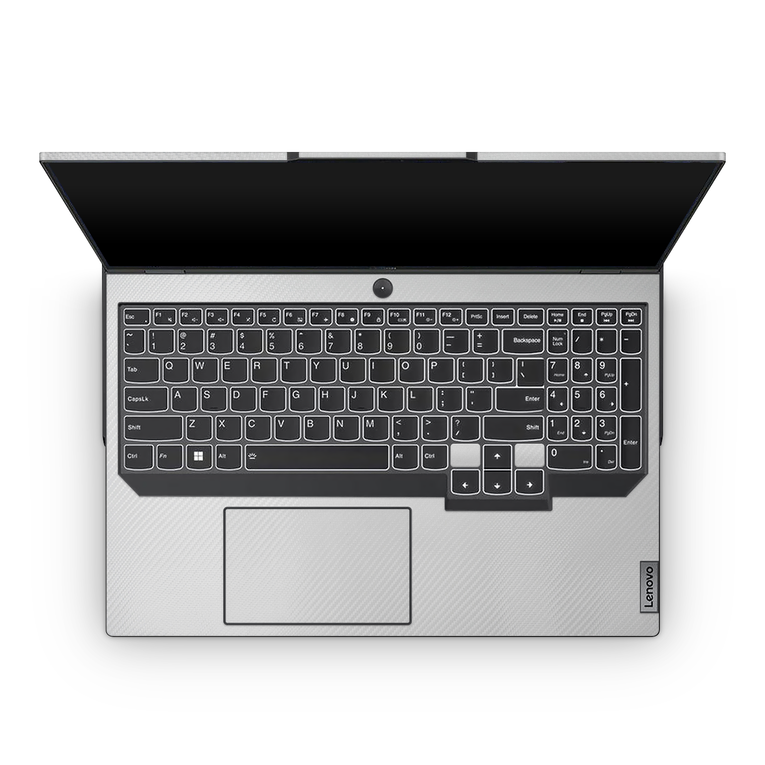 Lenovo Legion Professional 5 Gen 9 2024 Professional Interior White Carbon Fiber Skin Wrap Cover
