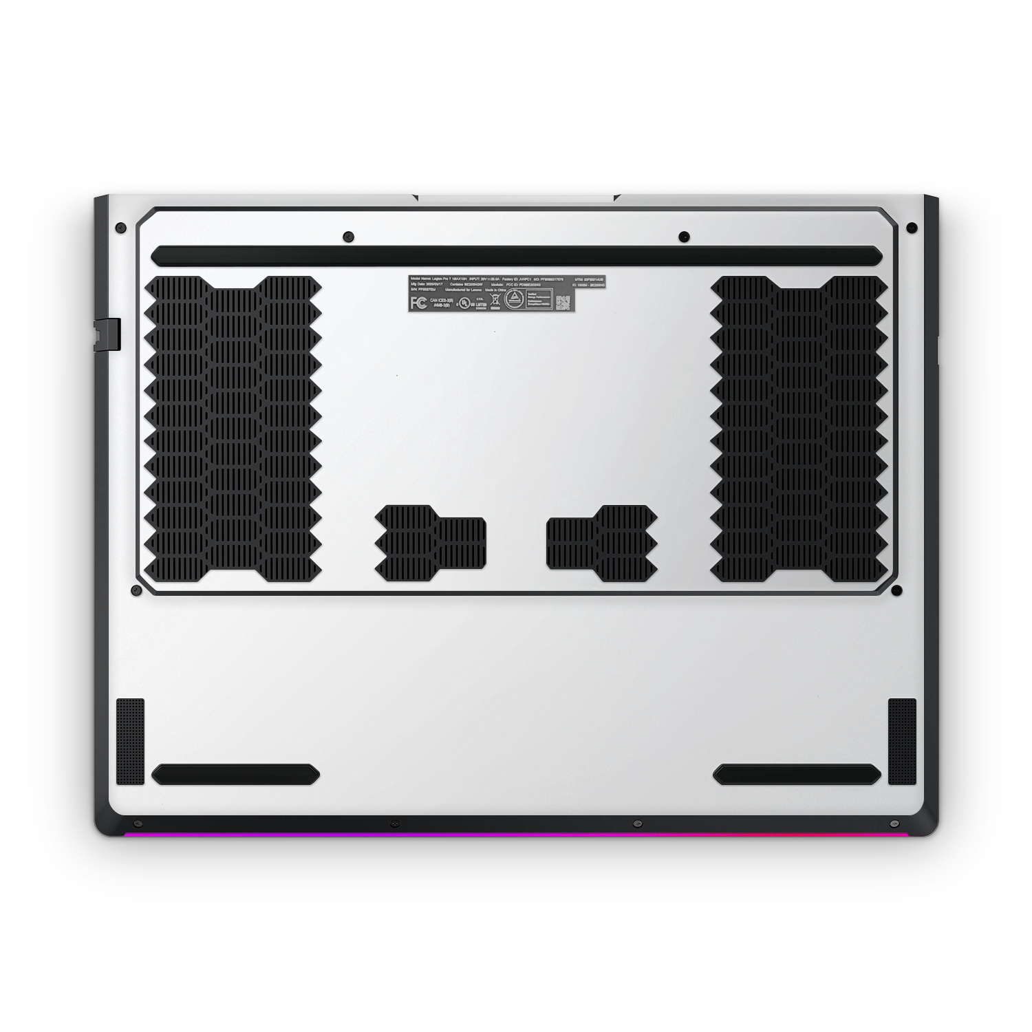 Lenovo Legion Professional 7 2025 Professional Bottom Frosty Vanilla Skin Wrap Cover