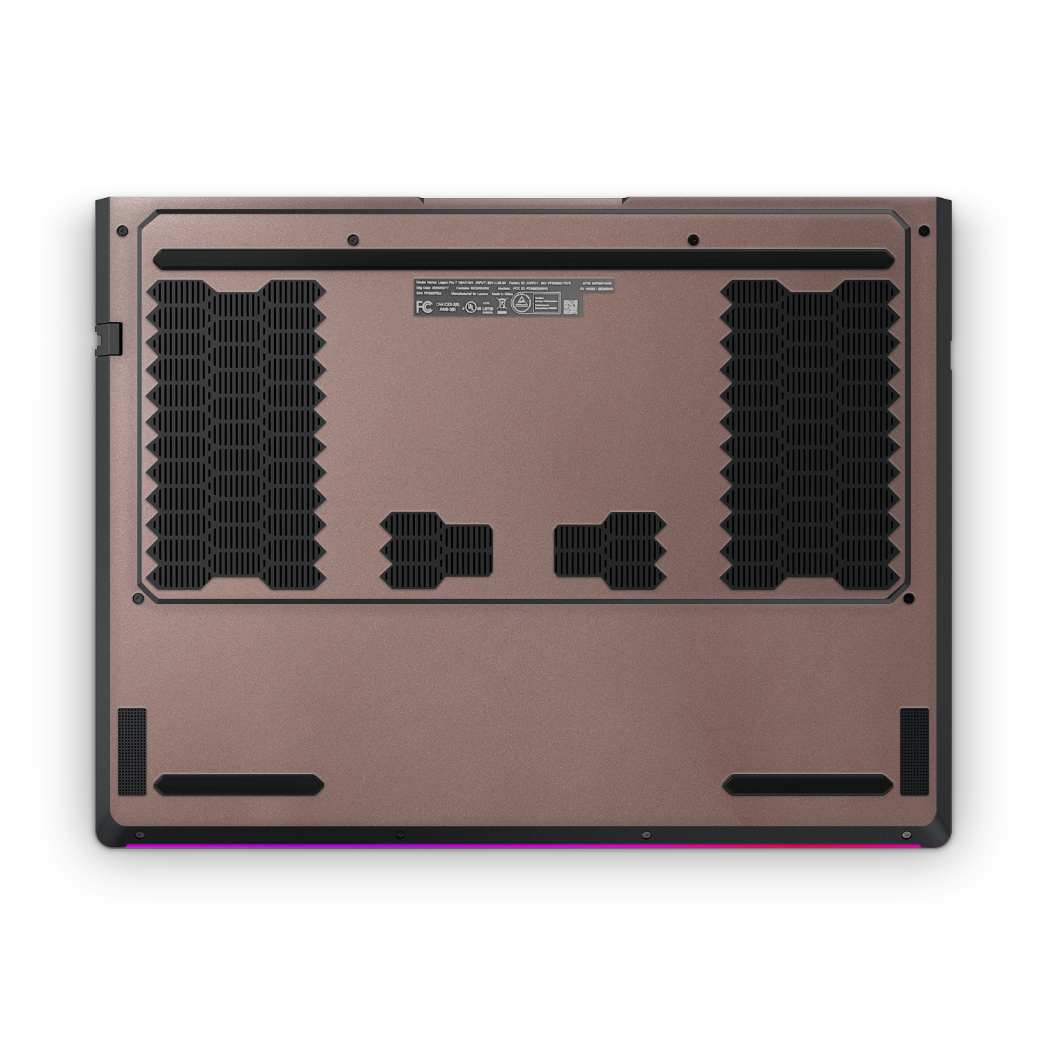 Lenovo Legion Professional 7 2025 Professional Bottom Satin Frozen Berry Skin Wrap Cover