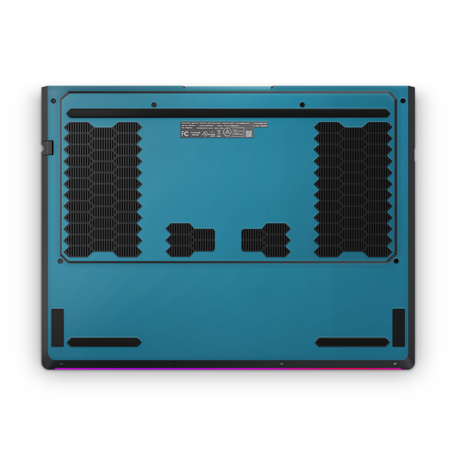 Lenovo Legion Professional 7 2025 Professional Bottom Satin Ocean Shimmer Skin Wrap Cover
