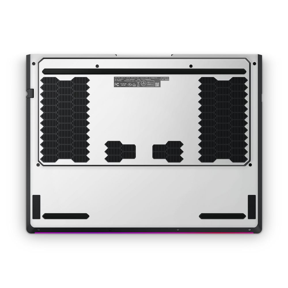 Lenovo Legion Professional 7 2025 Professional Bottom Satin White Skin Wrap Cover