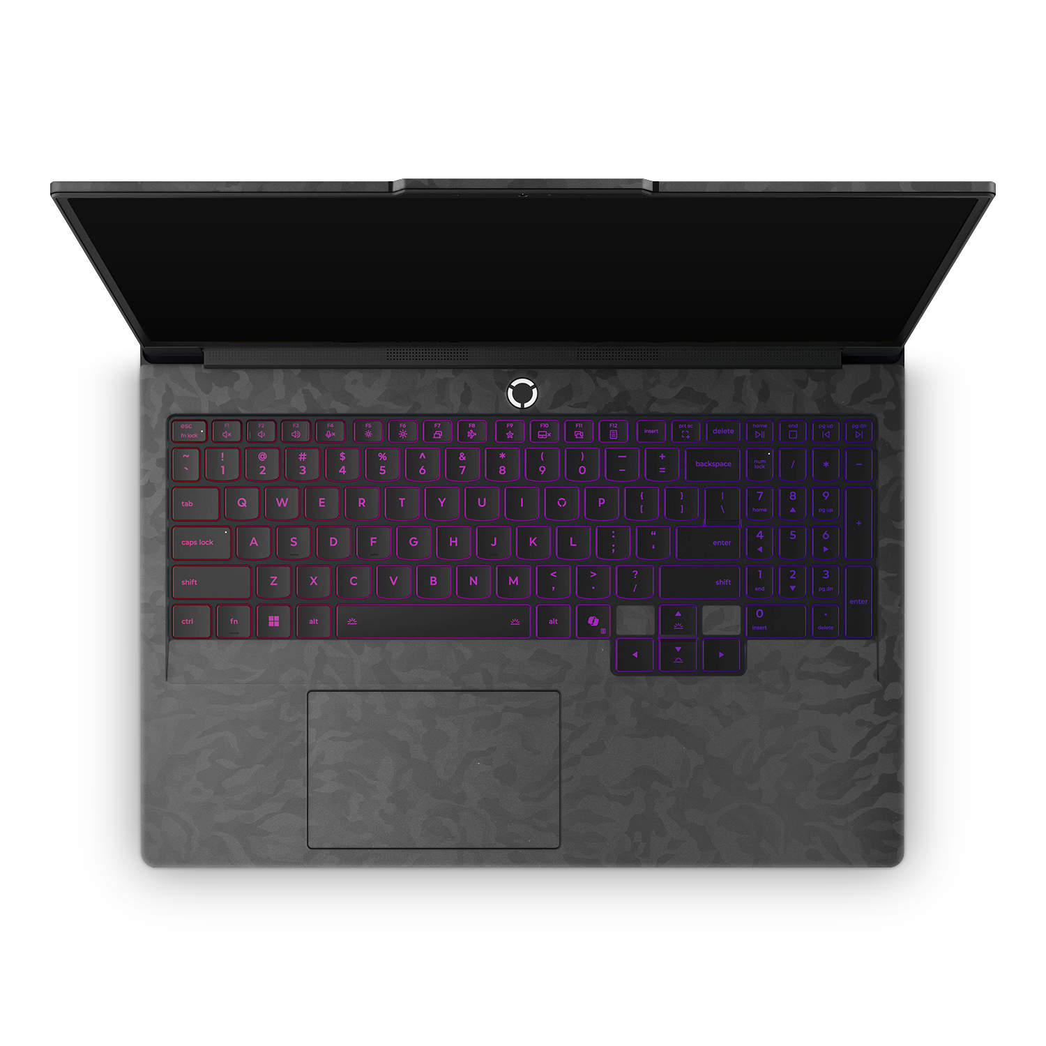 Lenovo Legion Professional 7 2025 Professional Interior Black Camo Skin Wrap Cover