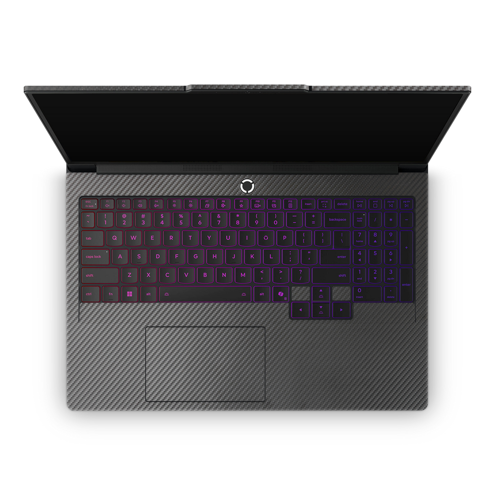 Lenovo Legion Professional 7 2025 Professional Interior Black Carbon Fiber Skin Wrap Cover