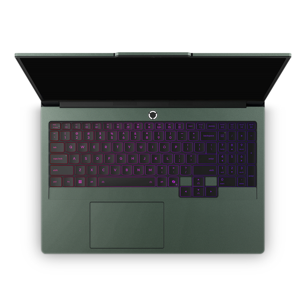 Lenovo Legion Pro 7 Gen 10 2025 Professional Interior Matte Green Metallic Skin Wrap Cover