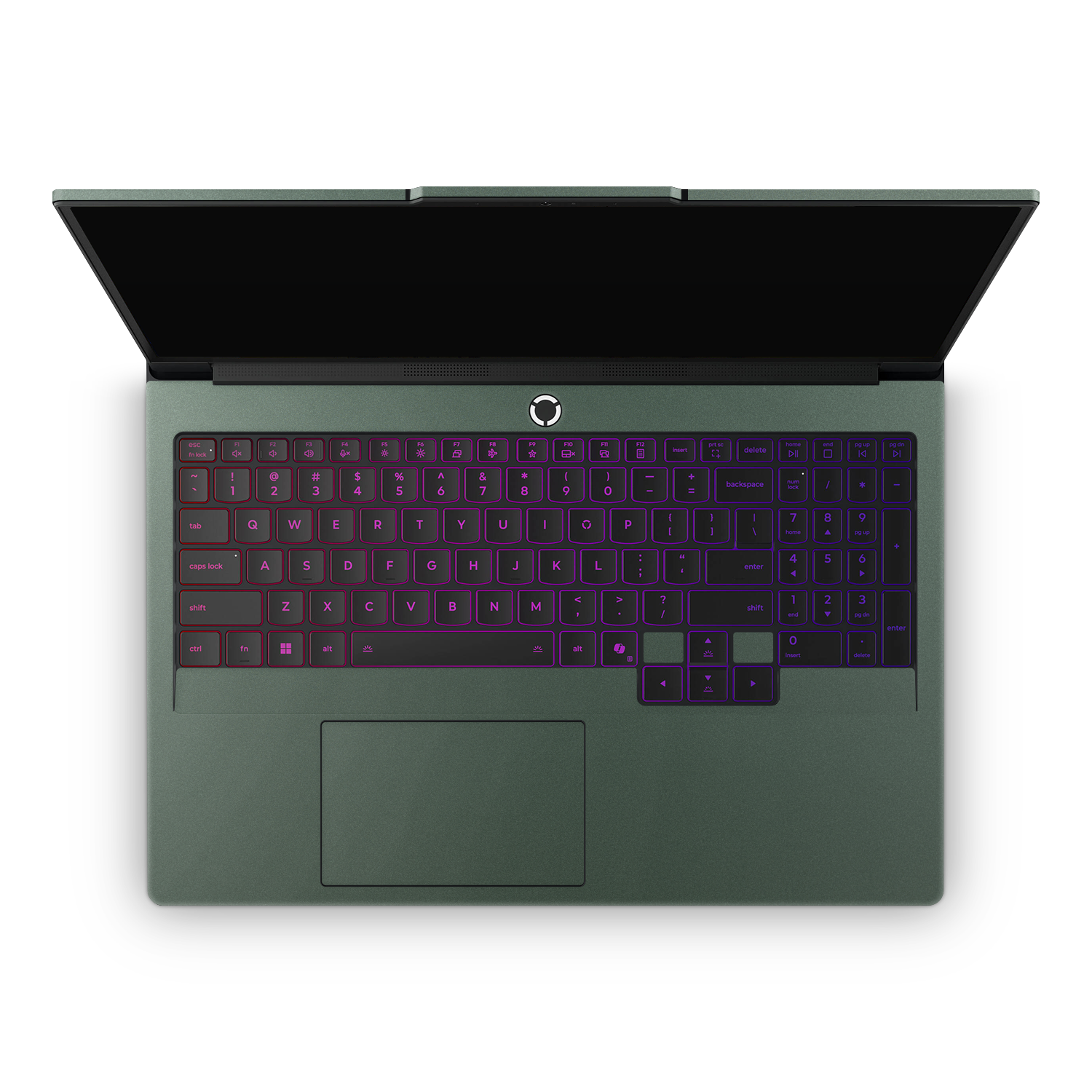 Lenovo Legion Pro 7 Gen 10 2025 Professional Interior Matte Green Metallic Skin Wrap Cover