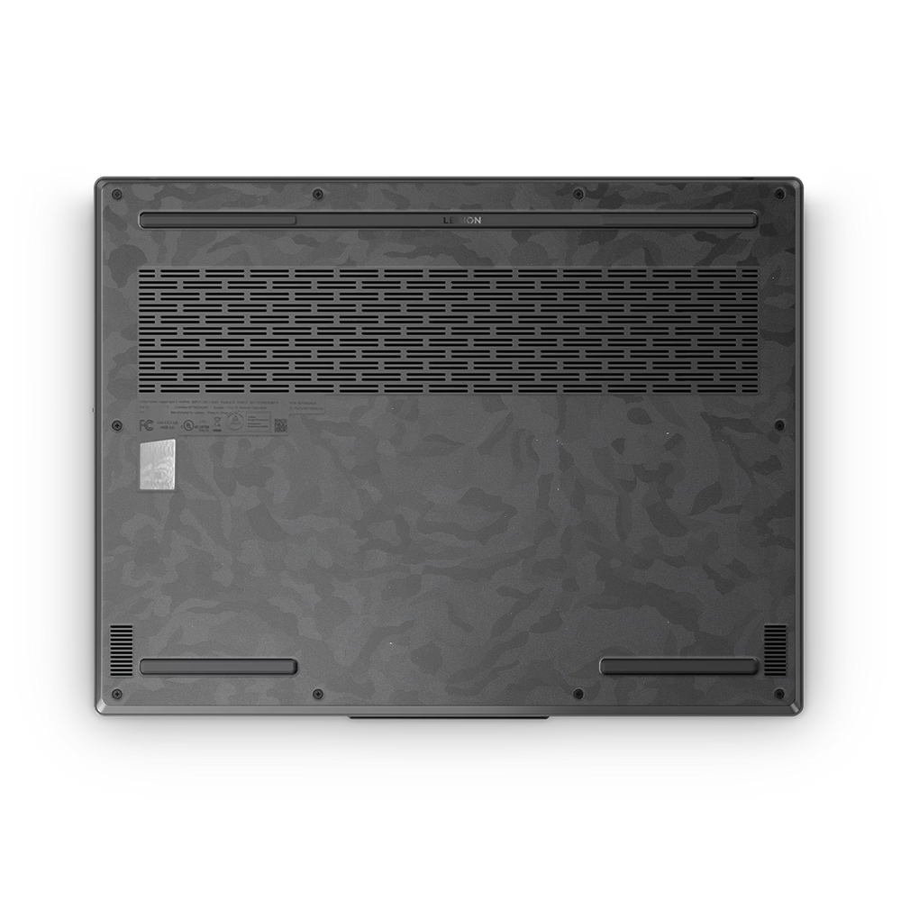 Lenovo Legion Slim 5 14 Oled 2023 Premium Bottom Black Camo Skin Wrap Cover