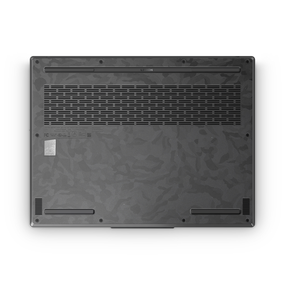 Lenovo Legion Slim 5 14 Oled 2023 Premium Bottom Black Camo Skin Wrap Cover