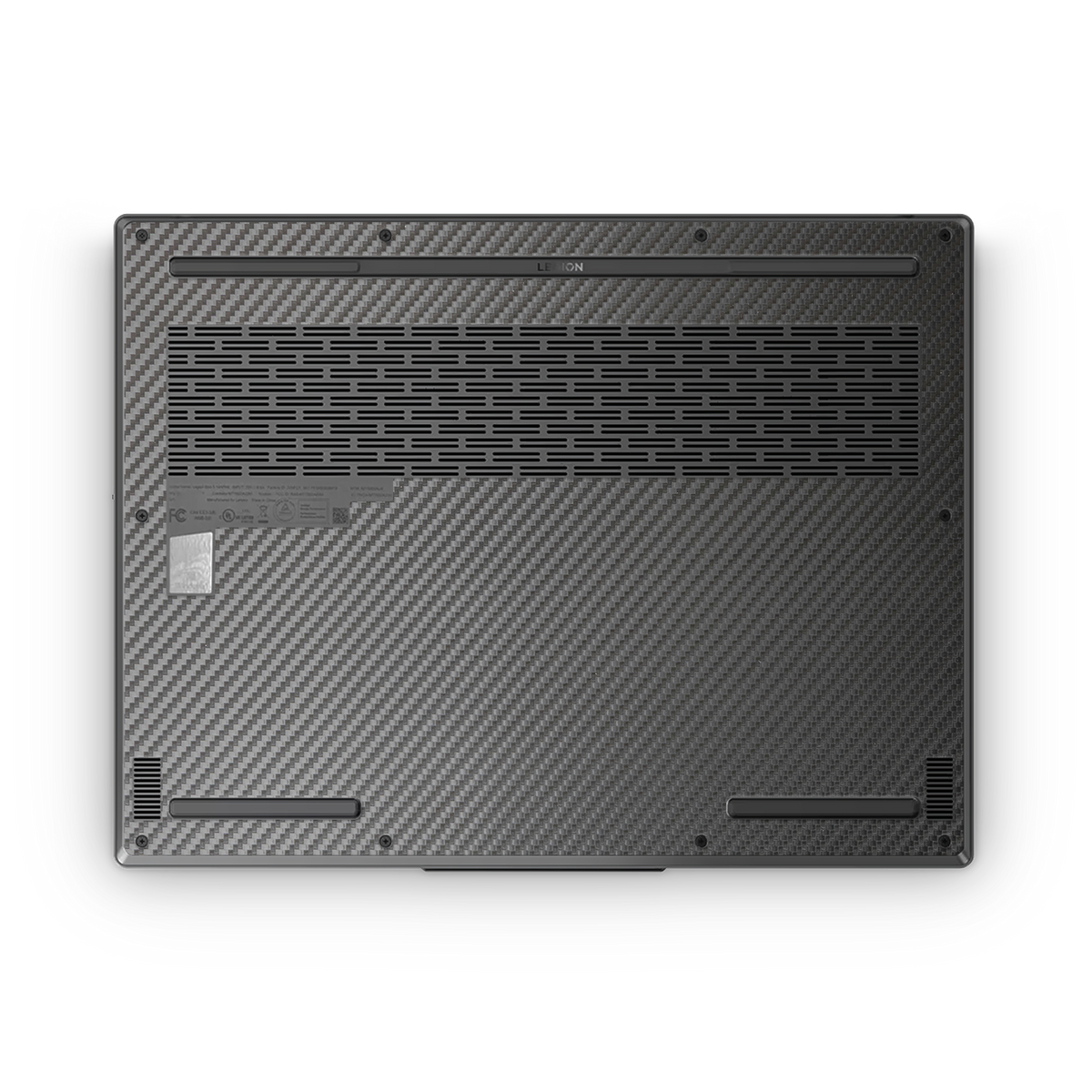 Lenovo Legion Slim 5 14 Oled 2023 Premium Bottom Black Carbon Fiber Skin Wrap Cover