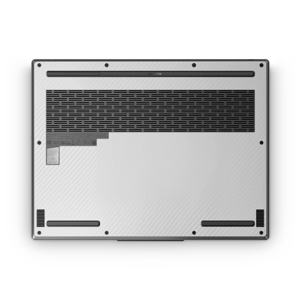 Lenovo Legion Slim 5 14 Oled 2023 Premium Bottom White Carbon Fiber Skin Wrap Cover