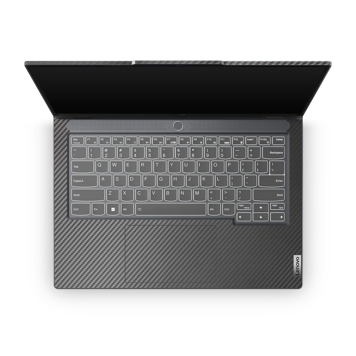 Lenovo Legion Slim 5 14 Oled 2023 Premium Interior Black Carbon Fiber Skin Wrap Cover