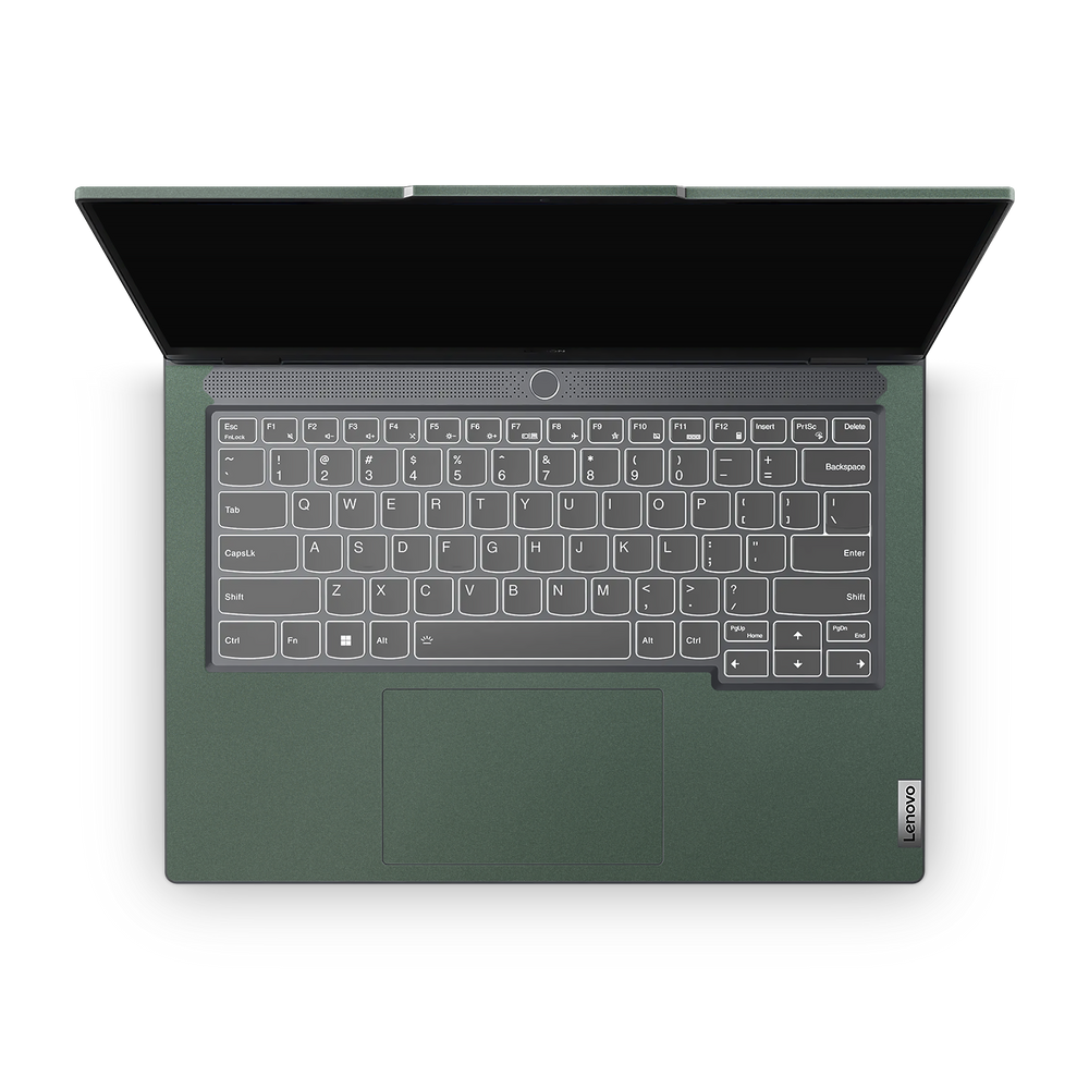 Lenovo Legion Slim 5 14" OLED 2023 Premium Interior Matte Green Metallic Skin Wrap Cover