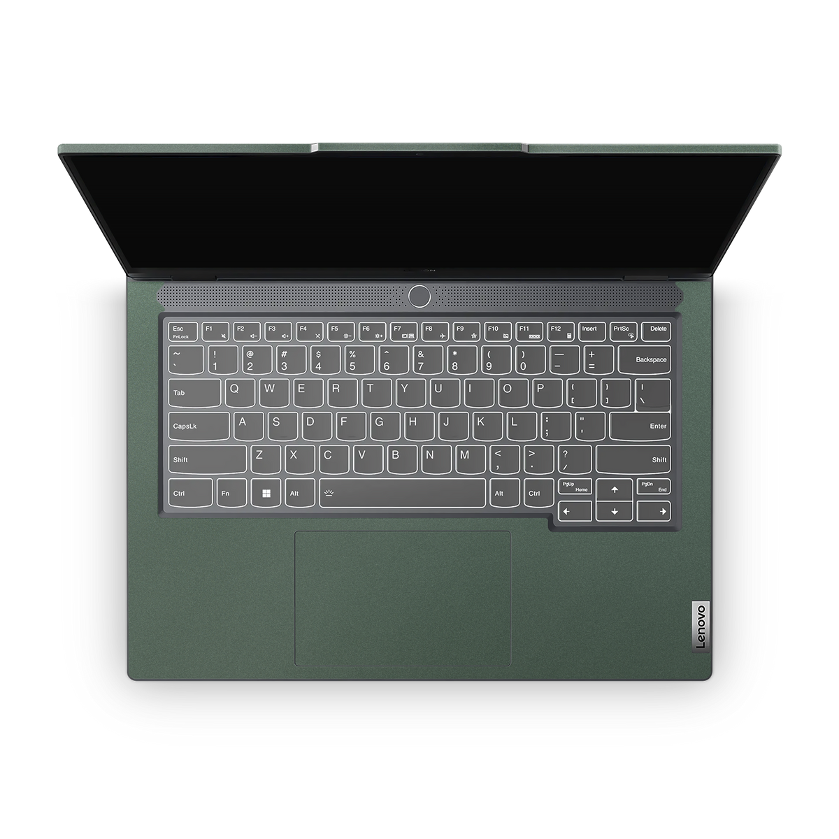 Lenovo Legion Slim 5 14" OLED 2023 Premium Interior Matte Green Metallic Skin Wrap Cover