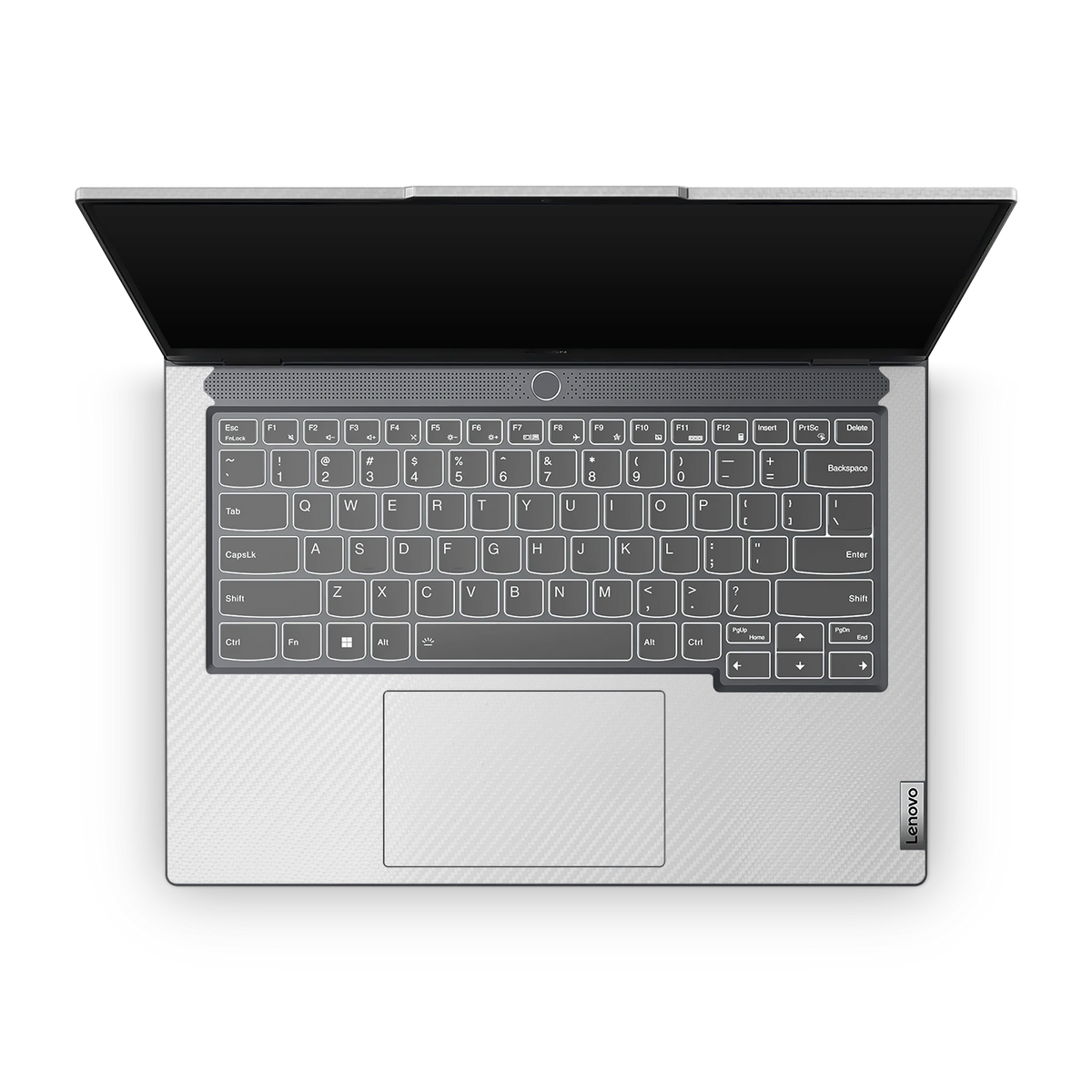 Lenovo Legion Slim 5 14 Oled 2023 Premium Interior White Carbon Fiber Skin Wrap Cover