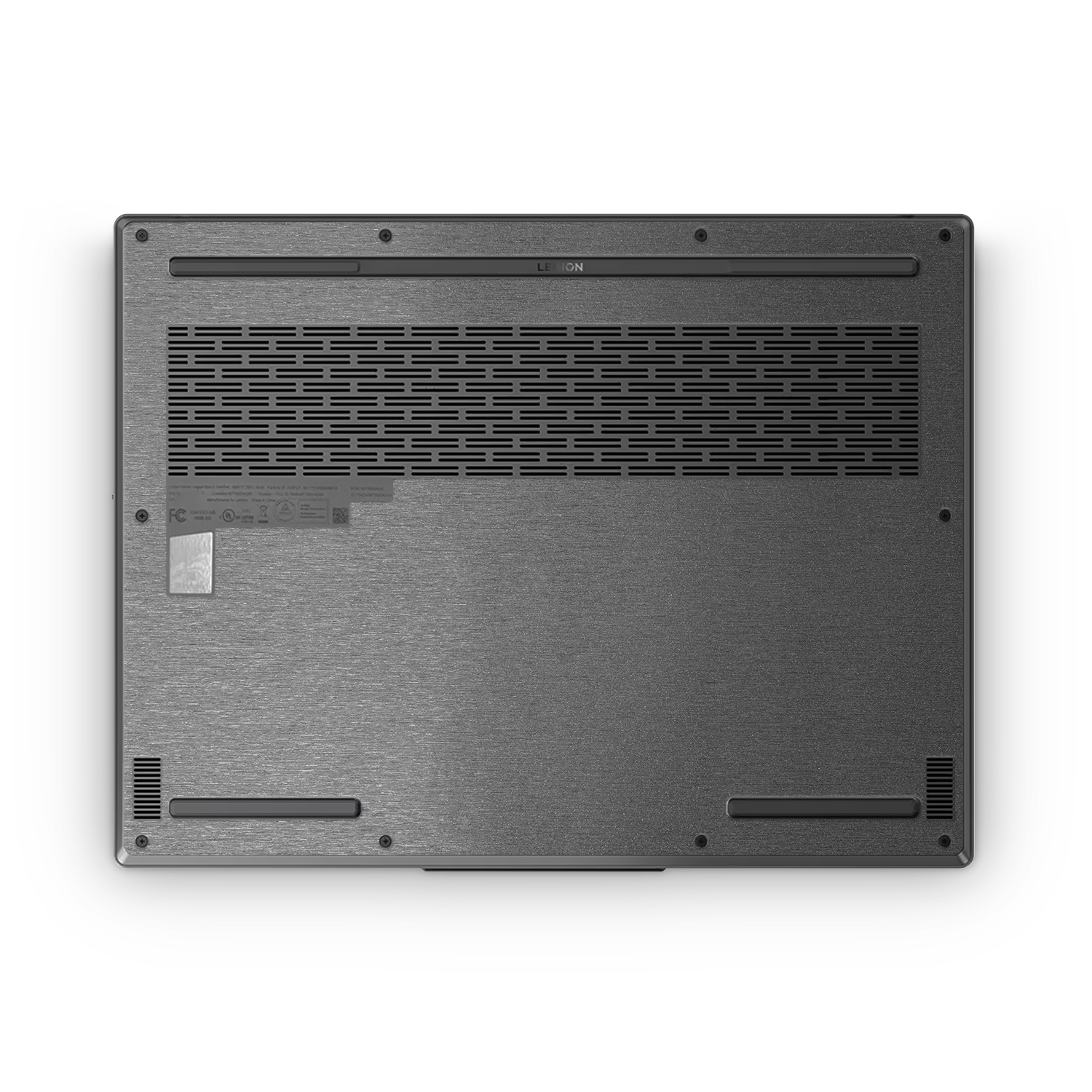 Lenovo Legion Slim 5 14 Oled 2023 Professional Bottom Brushed Black Skin Wrap Cover
