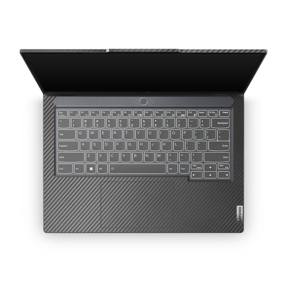 Lenovo Legion Slim 5 14 Oled 2023 Professional Interior Black Carbon Fiber Skin Wrap Cover