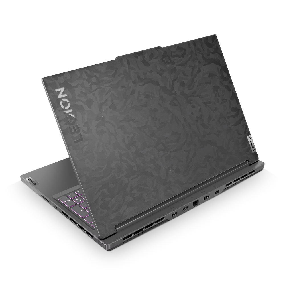 Lenovo Legion Slim 5 16 2023 Essentials Black Camo Skin Wrap Cover