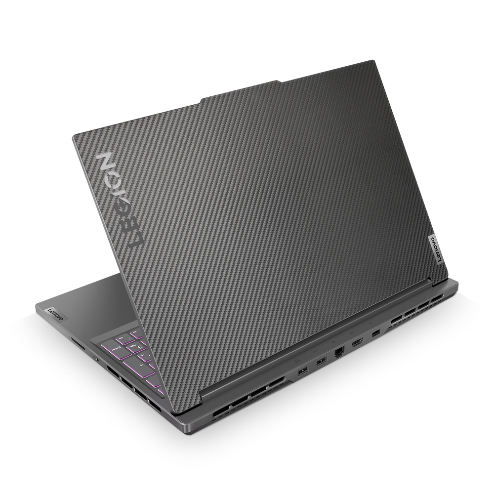 Lenovo Legion Slim 5 16 2023 Essentials Black Carbon Fiber Skin Wrap Cover
