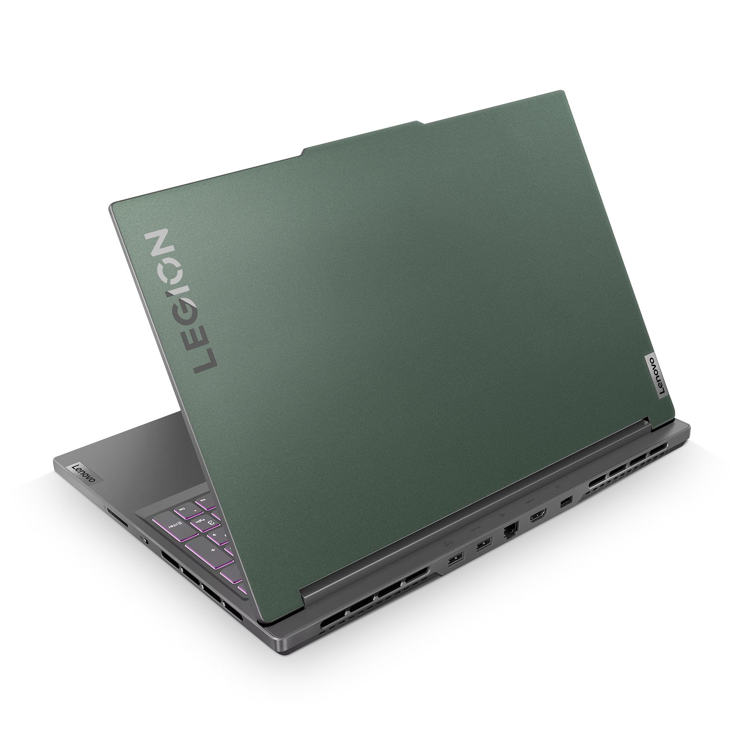 Lenovo Legion Slim 5 16" 2023 Essentials Matte Green Metallic Skin Wrap Cover