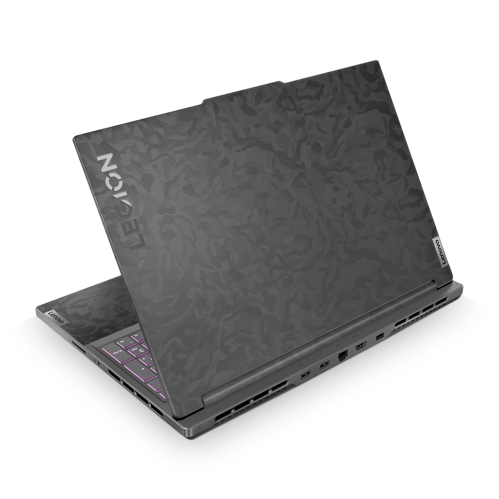 Lenovo Legion Slim 5 16 2023 Professional Black Camo Skin Wrap Cover