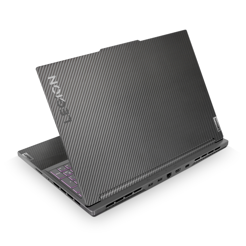 Lenovo Legion Slim 5 16 2023 Professional Black Carbon Fiber Skin Wrap Cover