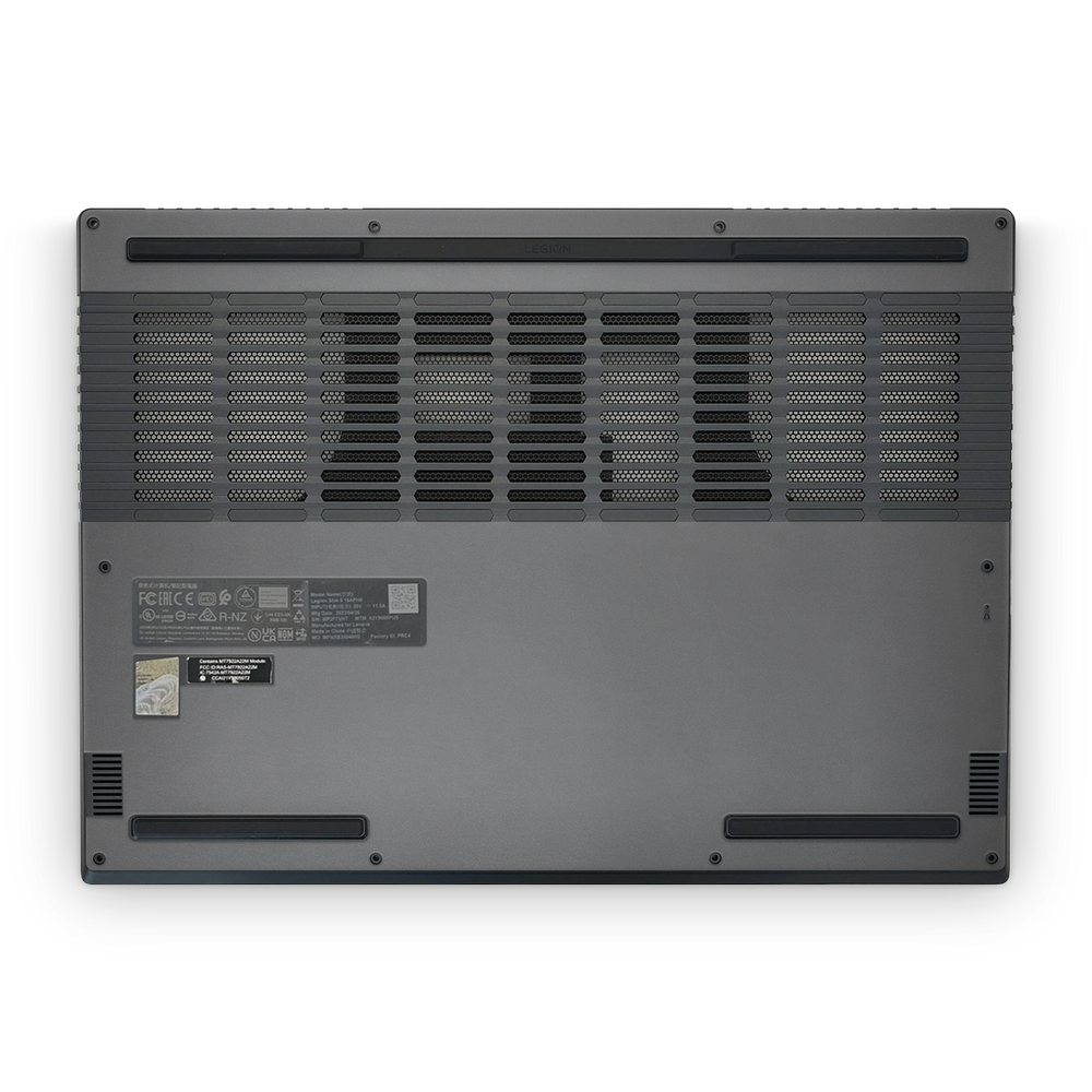 Lenovo Legion Slim 5 16 2023 Professional Bottom Charcoal Grey Skin Wrap Cover