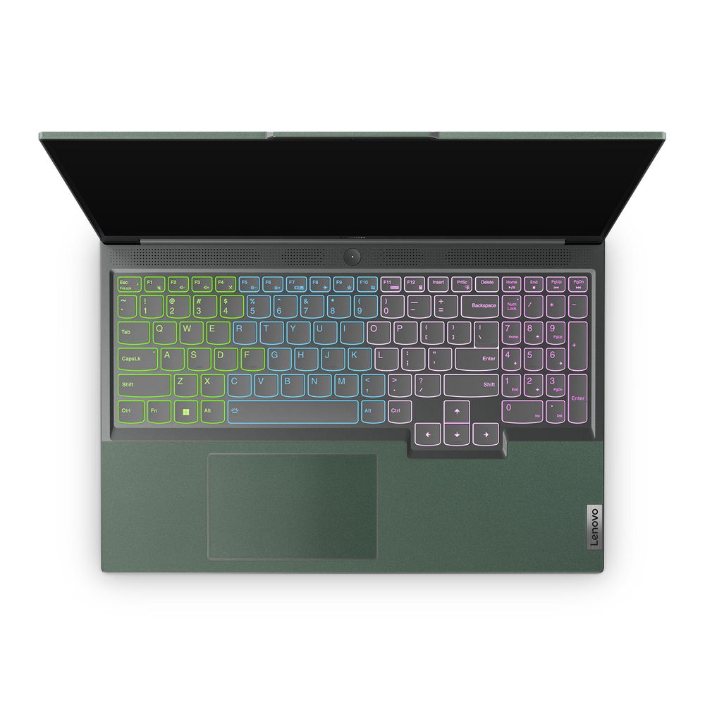 Lenovo Legion Slim 5 16" 2023 Professional Interior Matte Green Metallic Skin Wrap Cover