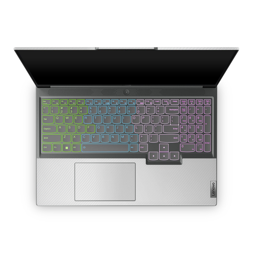 Lenovo Legion Slim 5 16 2023 Professional Interior White Carbon Fiber Skin Wrap Cover