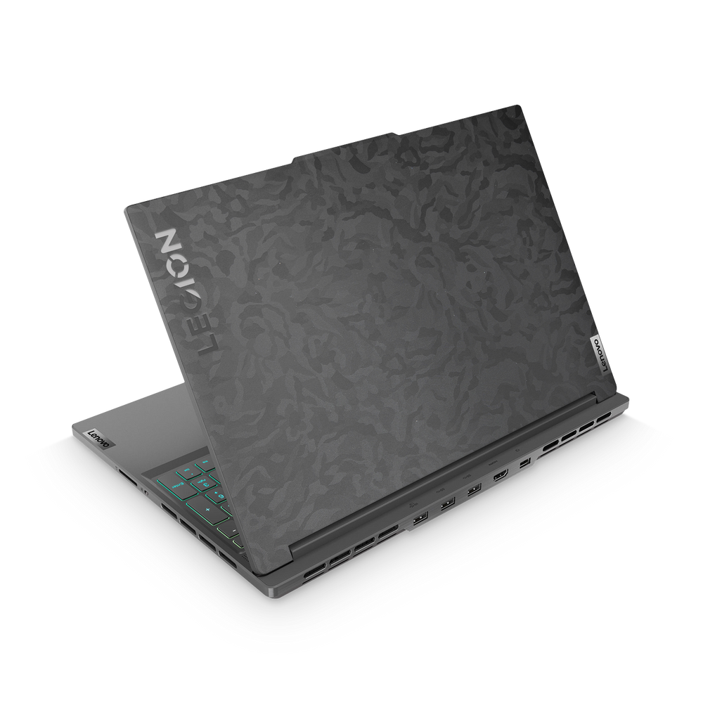 Lenovo Legion Slim 7 2023 Essentials Black Camo Skin Wrap Cover