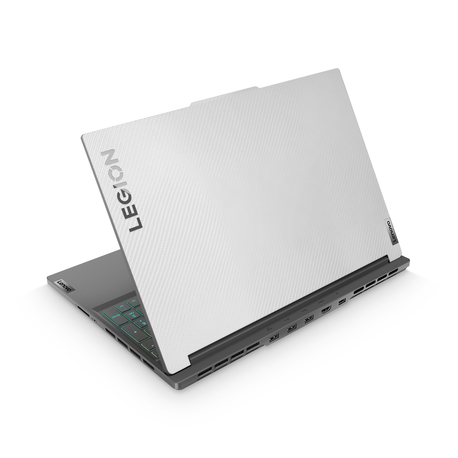 Lenovo Legion Slim 7 2023 Essentials White Carbon Fiber Skin Wrap Cover