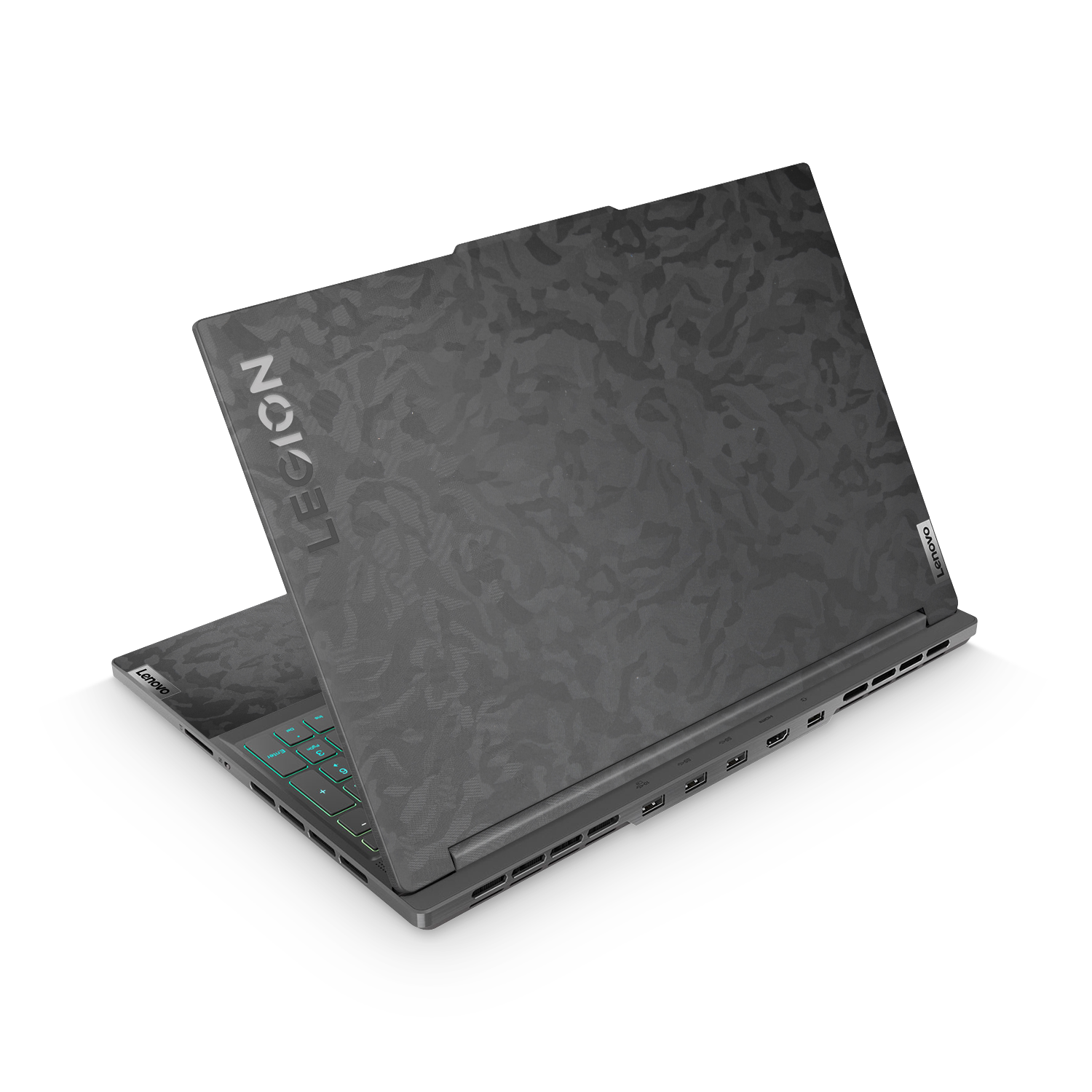 Lenovo Legion Slim 7 2023 Professional Black Camo Skin Wrap Cover