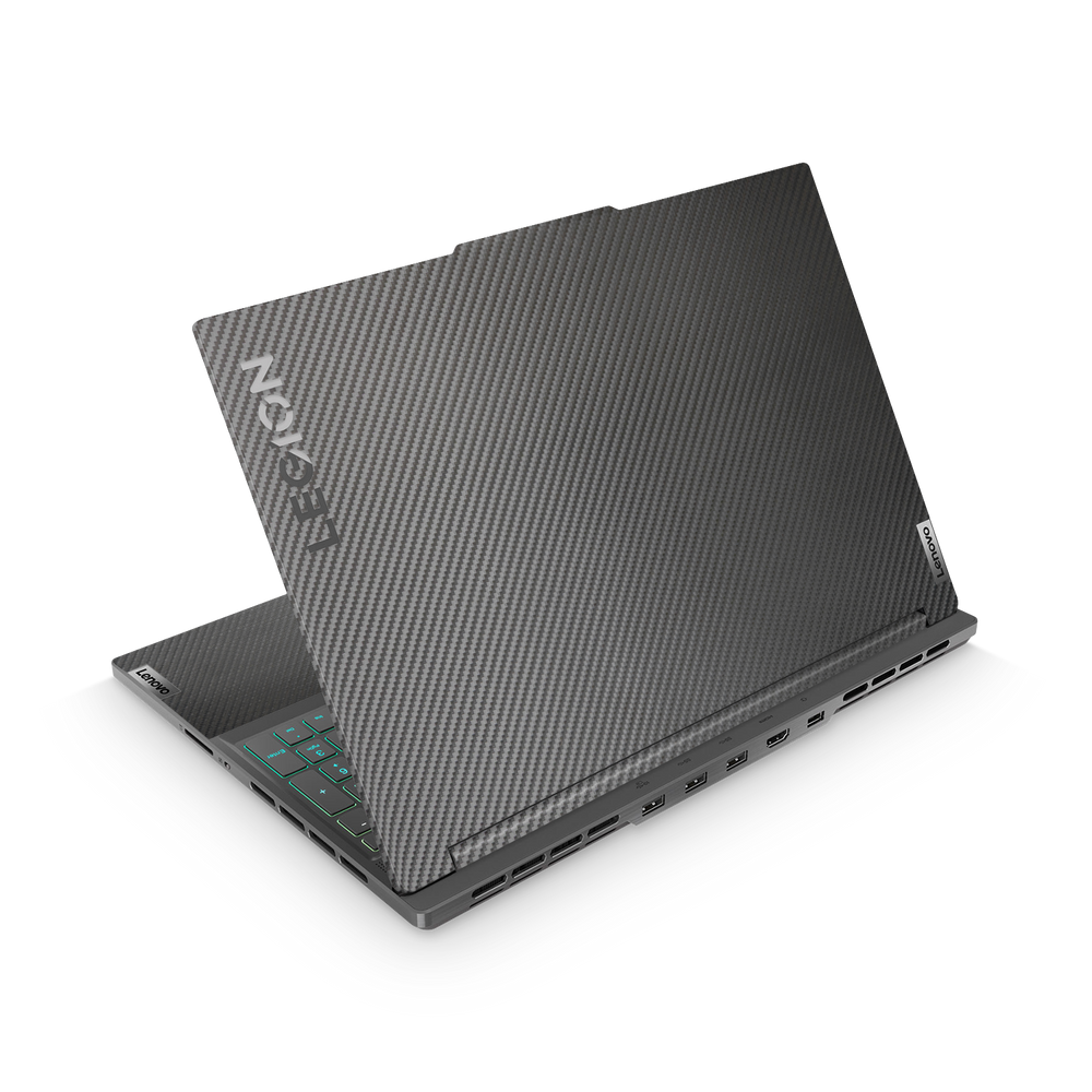 Lenovo Legion Slim 7 2023 Professional Black Carbon Fiber Skin Wrap Cover