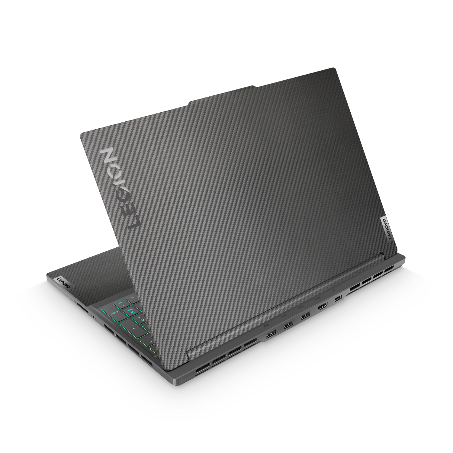 Lenovo Legion Slim 7 2023 Professional Black Carbon Fiber Skin Wrap Cover