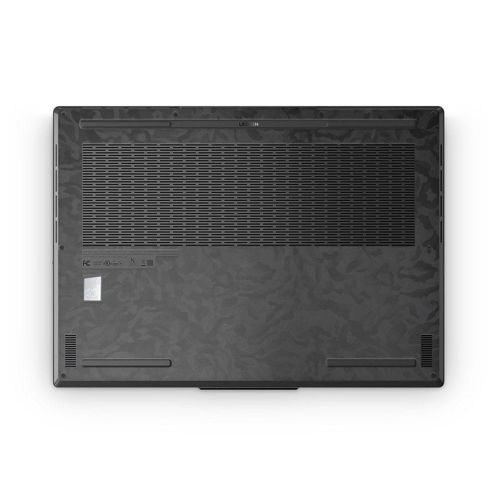 Lenovo Legion Slim 7 2023 Professional Bottom Black Camo Skin Wrap Cover