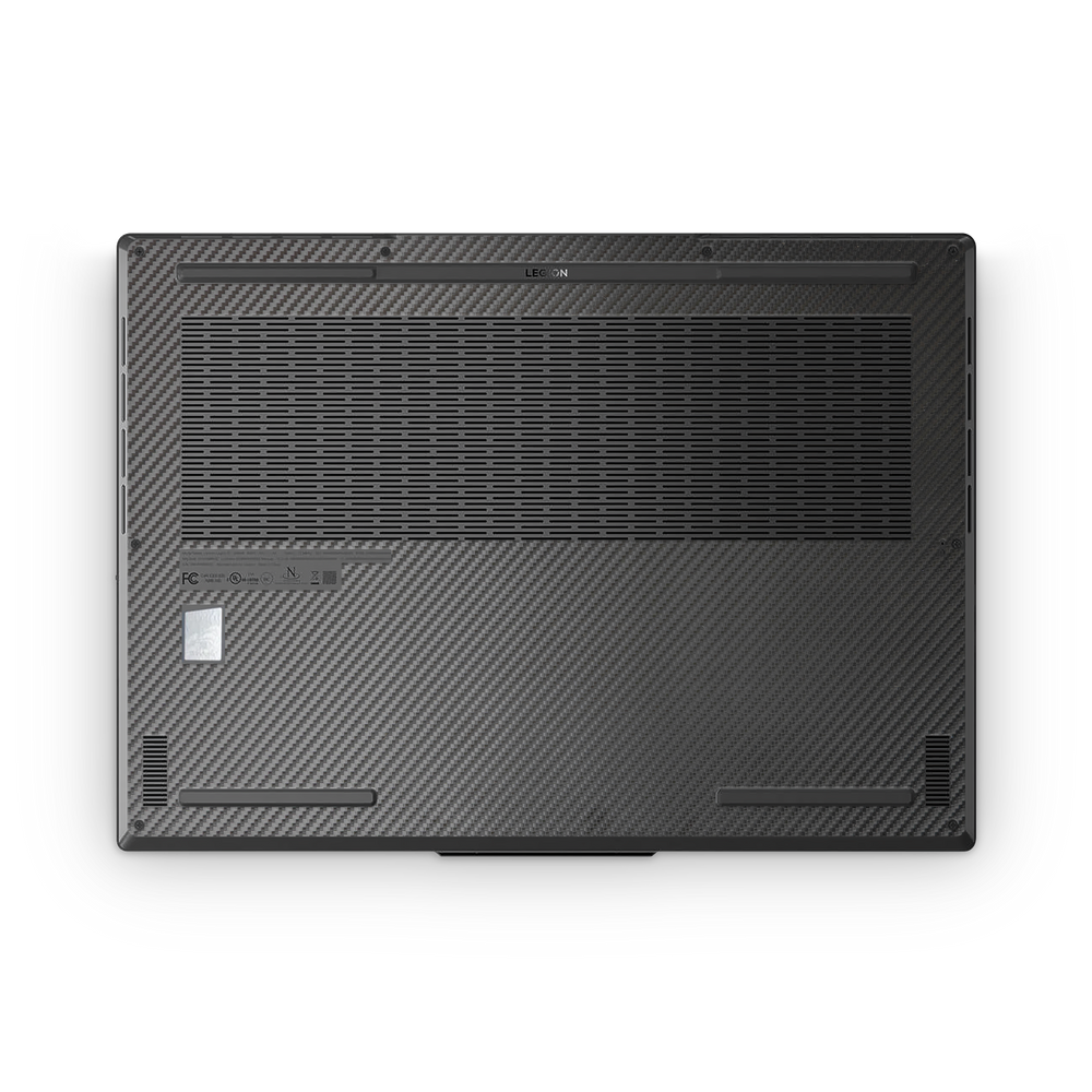 Lenovo Legion Slim 7 2023 Professional Bottom Black Carbon Fiber Skin Wrap Cover