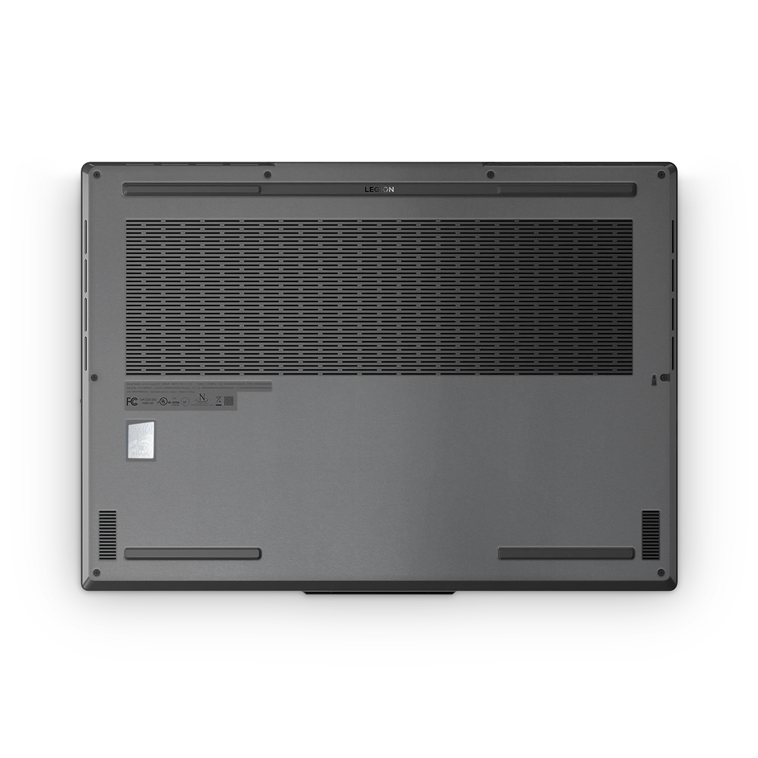 Lenovo Legion Slim 7 2023 Professional Bottom Charcoal Grey Skin Wrap Cover