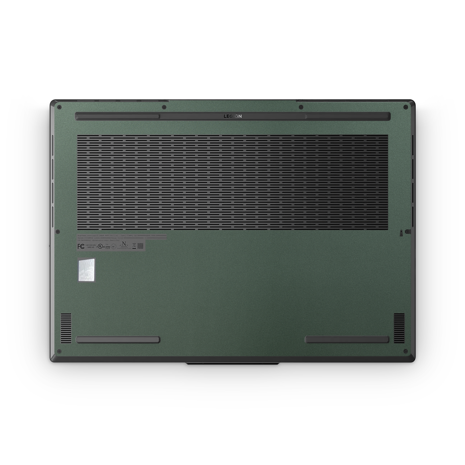 Lenovo Legion Slim 7 2023 Professional Bottom Matte Green Metallic Skin Wrap Cover