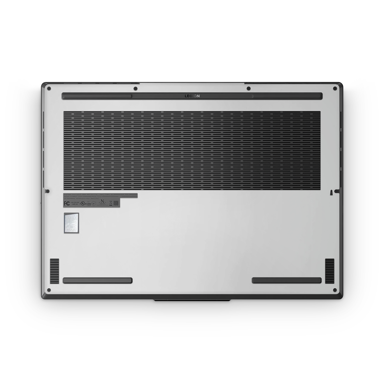 Lenovo Legion Slim 7 2023 Professional Bottom Satin White Skin Wrap Cover